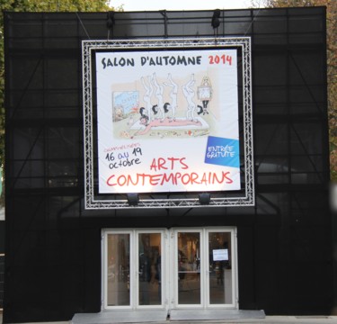 AFFICHE  "SALON D'AUTOMNE 2014"