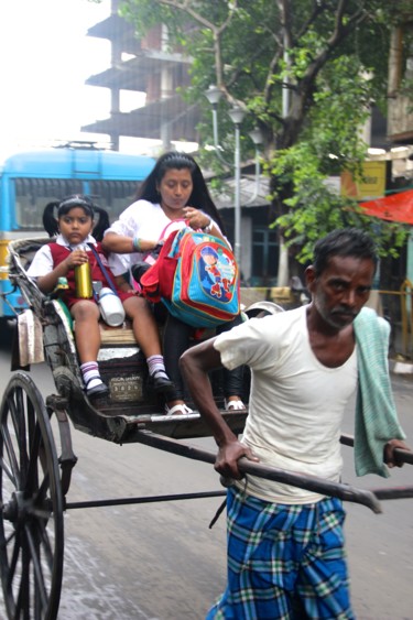 RICKSHAWS -WALLAHS  ( Calcutta )