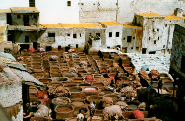 FEZ  TANNERIES TRADITIONNELLES